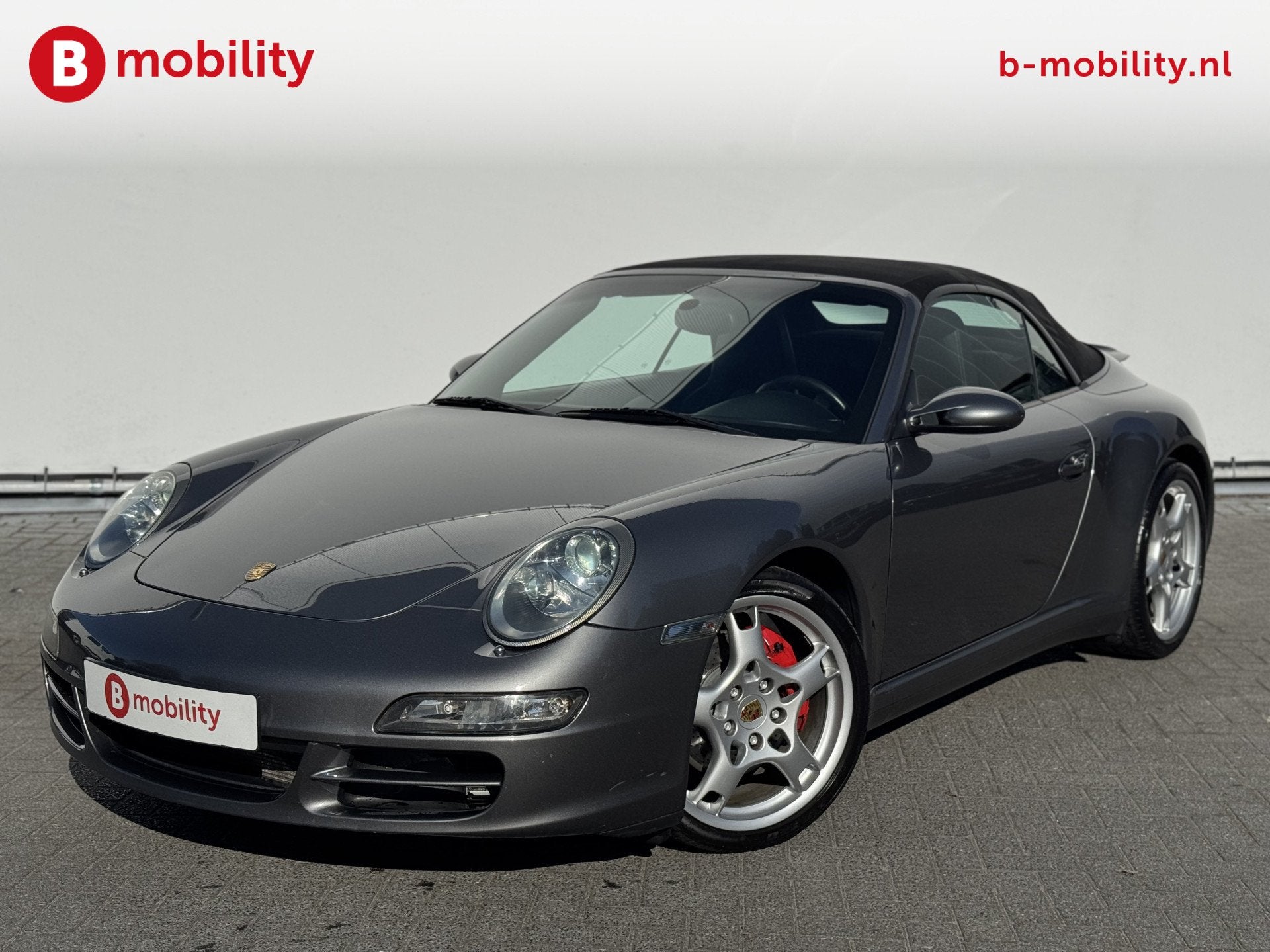 Porsche 911 Cabrio 997 3.8 Carrera 4S Orgineel NL Historie C, Automaat, Gebruikt, Zwart, Cabriolet