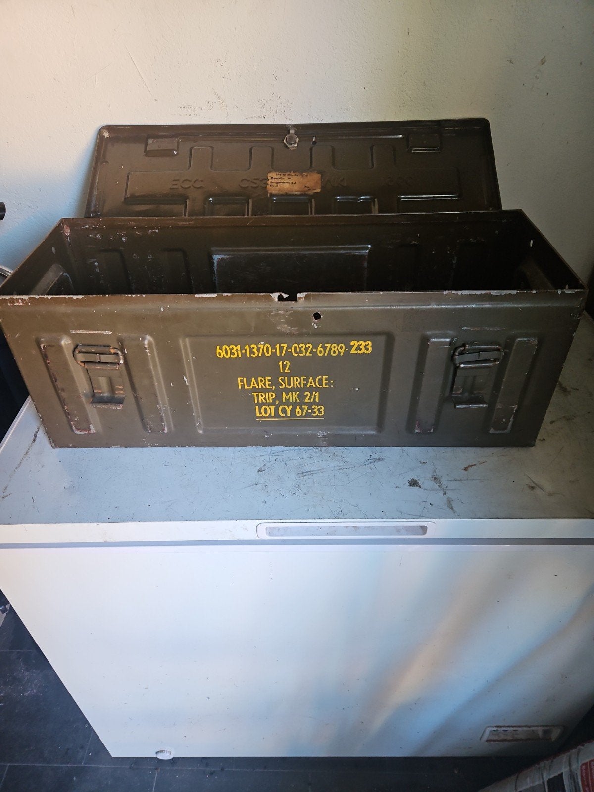 Munitiekist / Opbergkist - Militair Groen, Ophalen