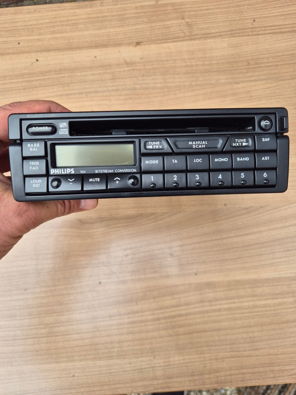 Philips autoradio CD., Ophalen, Gebruikt