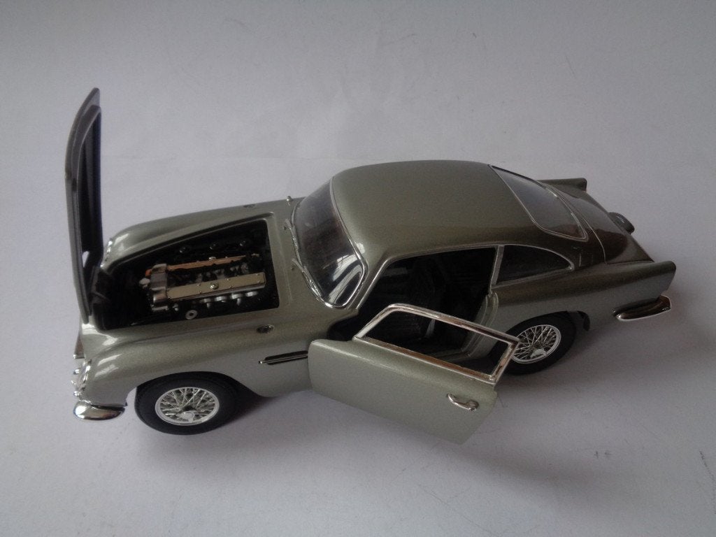 Oude JoyRide Aston Martin DB5, schaal 1/18, uit 2004, Ophalen of Verzenden, Gebruikt, Auto, Overige merken