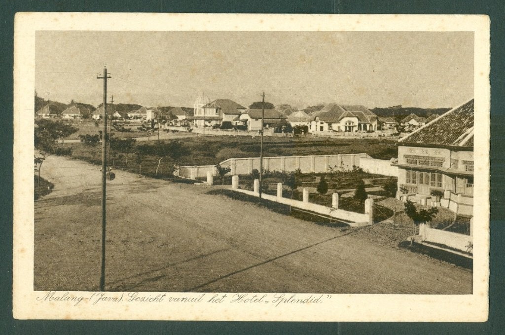 AK Nederlands Indie Splendid Gezicht vanuit het Hotel, Ophalen of Verzenden, Voor 1920, Ongelopen, Overijssel