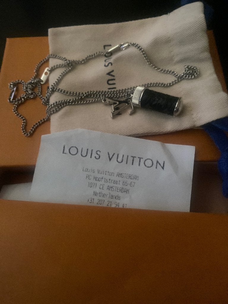 LOUIS VUITTON ketting origineel, Overige materialen, Verstelbaar, Nieuw, Ophalen of Verzenden
