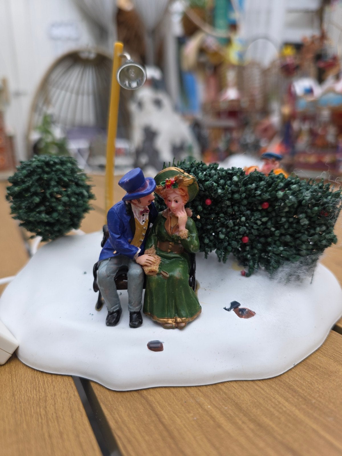 kerstdorp tafelstuk, Diversen, Ophalen of Verzenden, Gebruikt