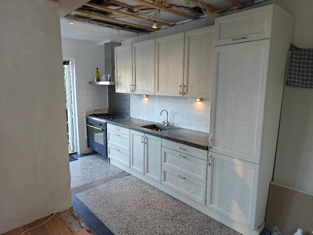 Keuken, Ophalen, Gebruikt, Dubbelwandige keuken, Hout