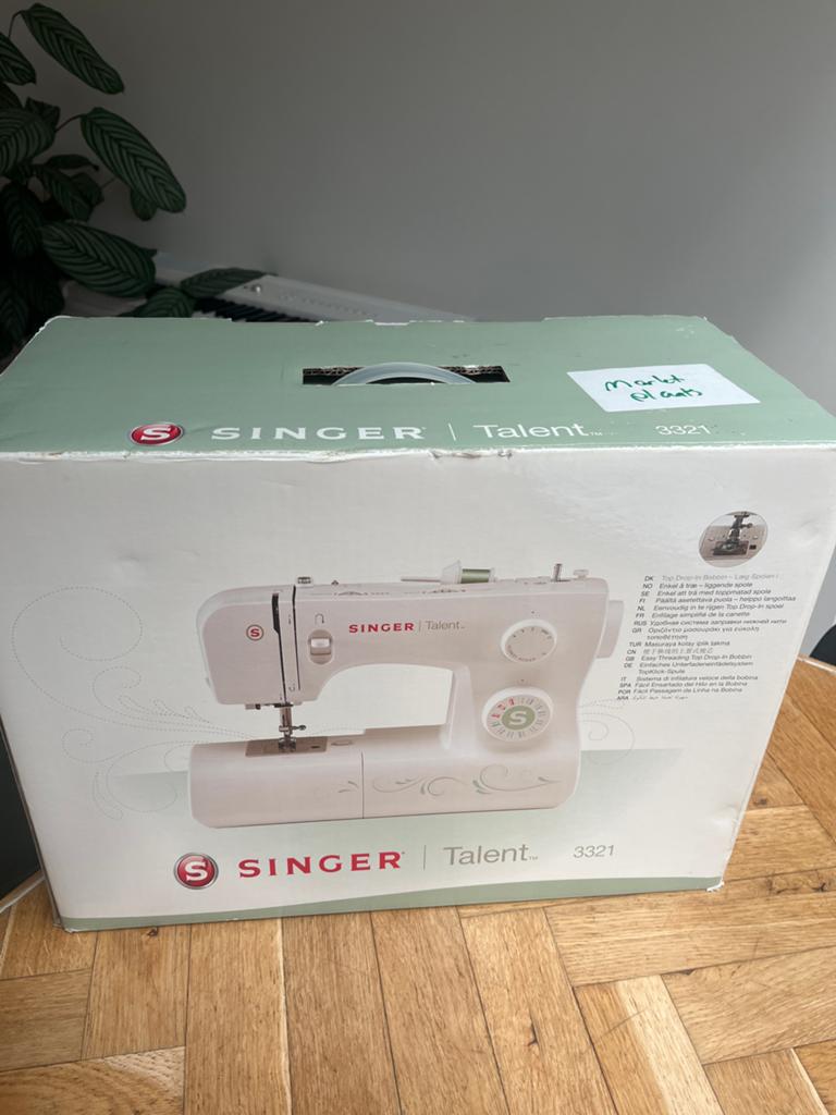 Singer Talent 3321 Naaimachine - Gebruikt, in doos, Hobby en Vrije tijd, Naaimachines en Toebehoren, Ophalen, Nieuw, Naaimachine