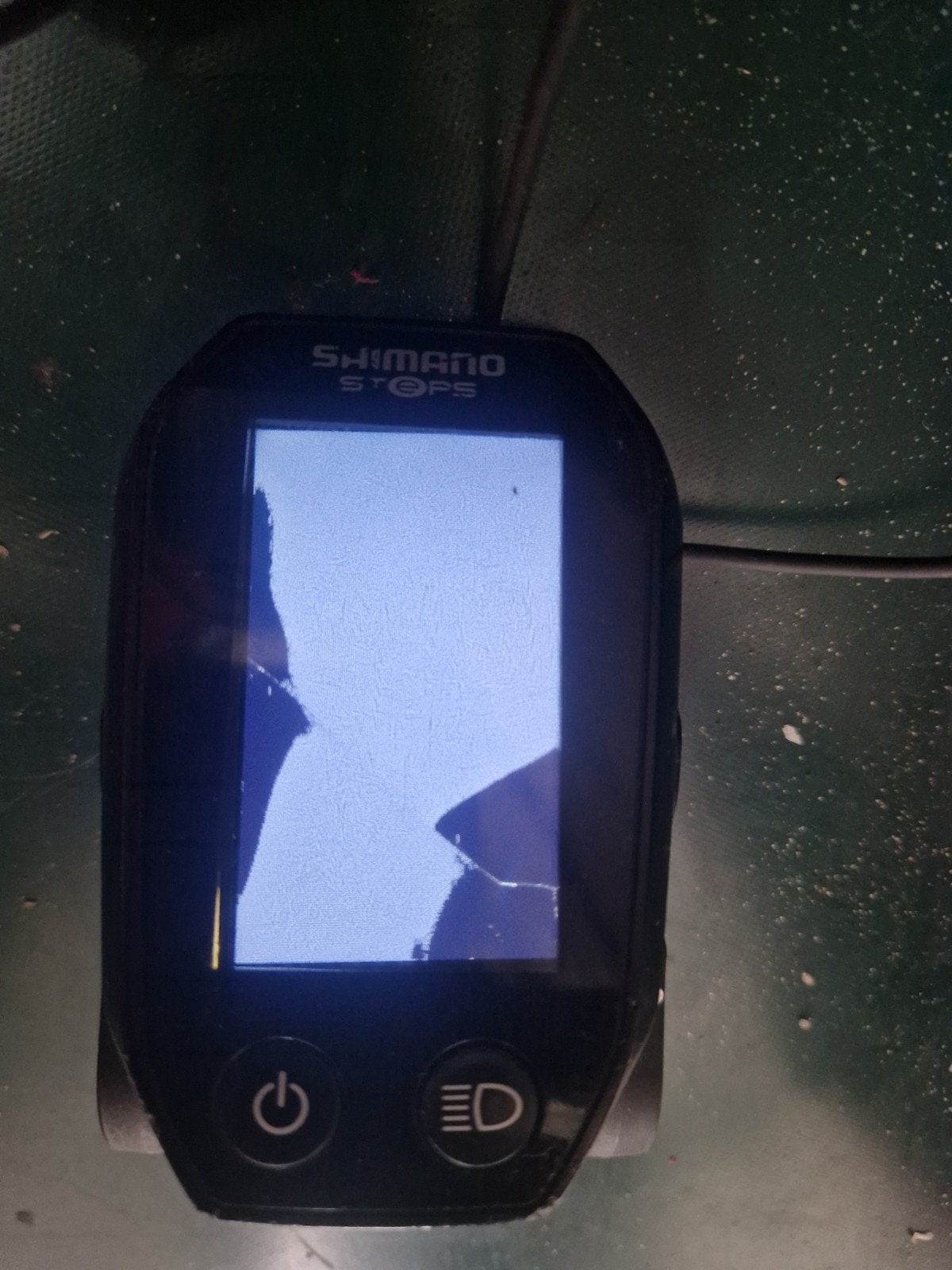 Shimano display SC-E6010 met defect., Fietsen en Brommers, Ophalen of Verzenden, Gebruikt