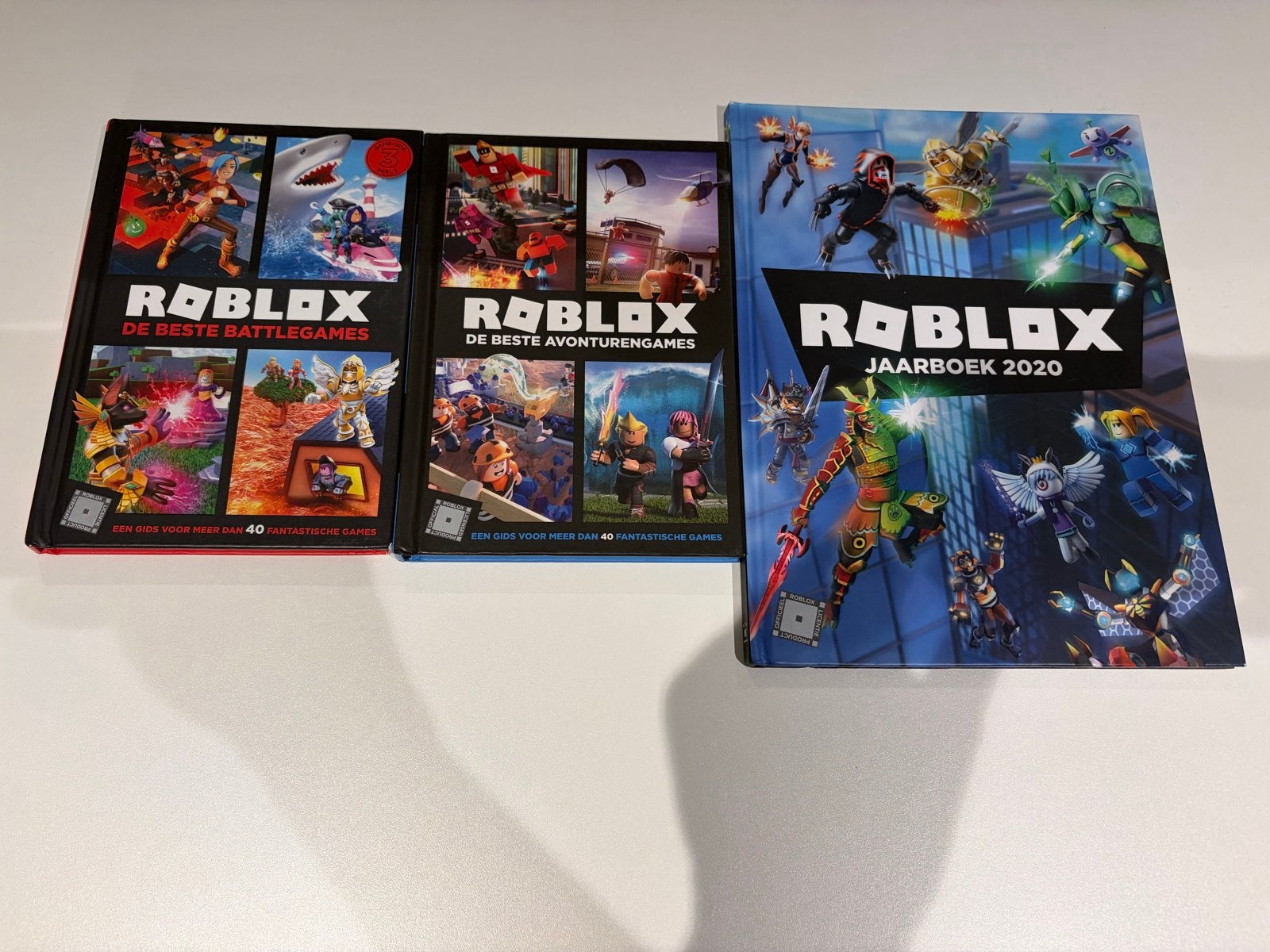 3 Roblox Boeken: Jaarboek 2020, Battlegames & Avonturengames, Ophalen of Verzenden, Non-fictie
