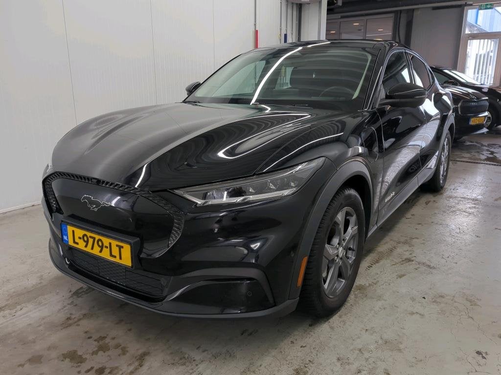Ford Mustang Mach-E 75kWh 258pk RWD 94% Soh [ 360CAM+TECH PA, Auto's, Ford, Automaat, Gebruikt, 258 pk, Zwart