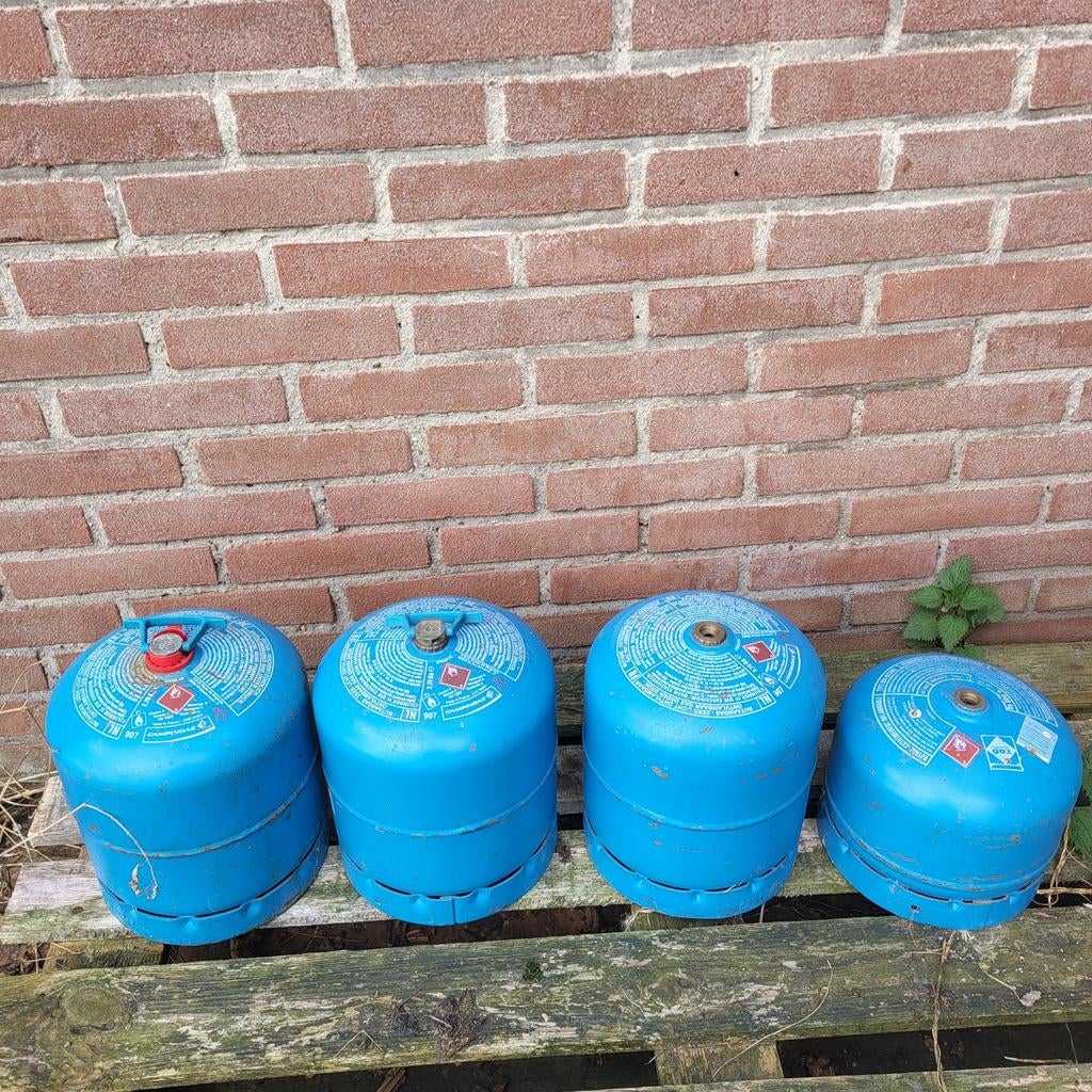 Gasflessen (leeg + 1 vol), Ophalen