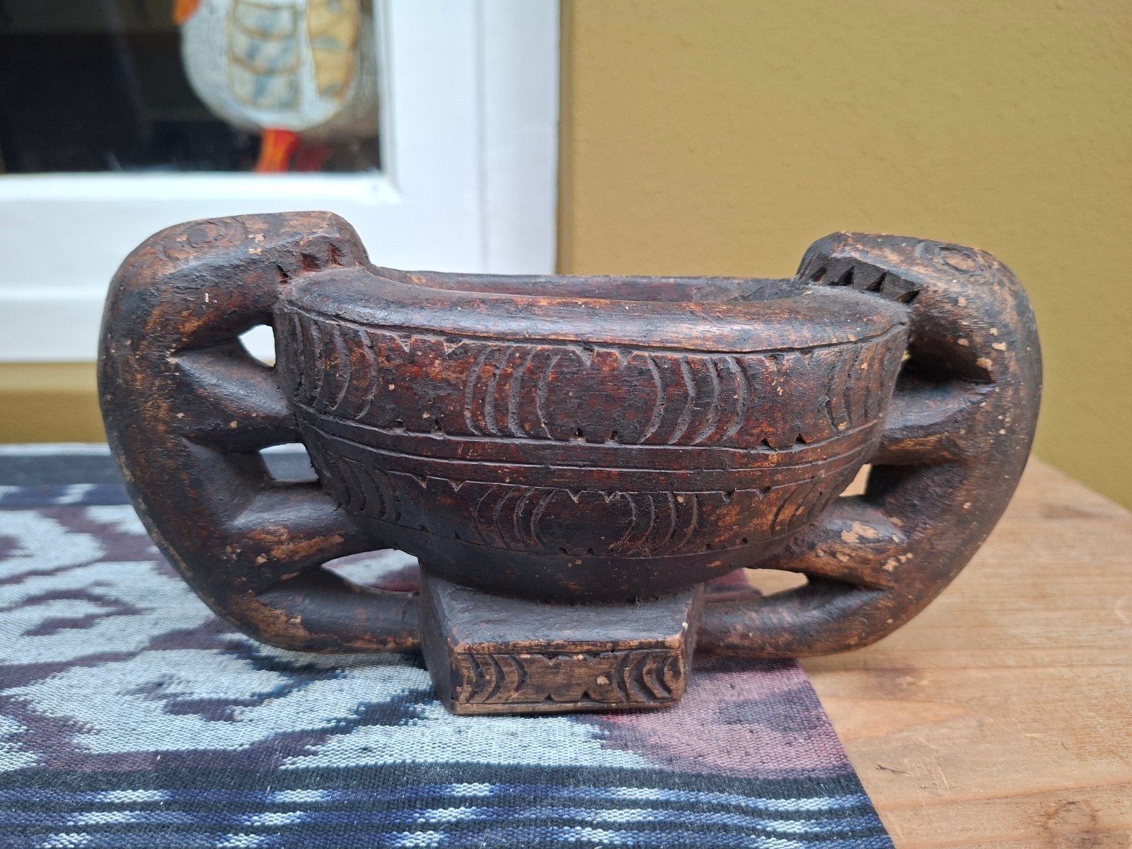 Sepik betelnoot vijzel Papoea Nieuw-Guinea, Ophalen of Verzenden