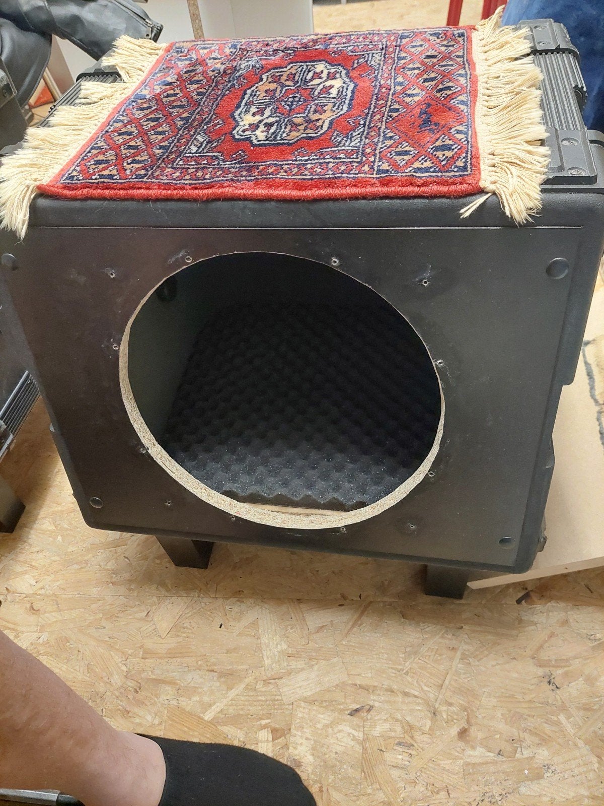 12 inch speakerkasten leeg, Audio, Tv en Foto, Luidsprekers, Ophalen, Minder dan 60 watt, Philips
