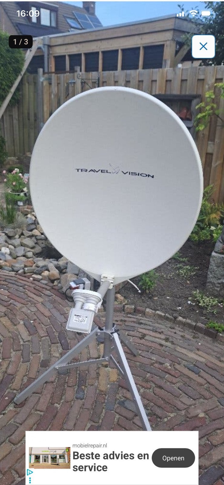 Travelvision r6, Caravans en Kamperen, Ophalen, Gebruikt
