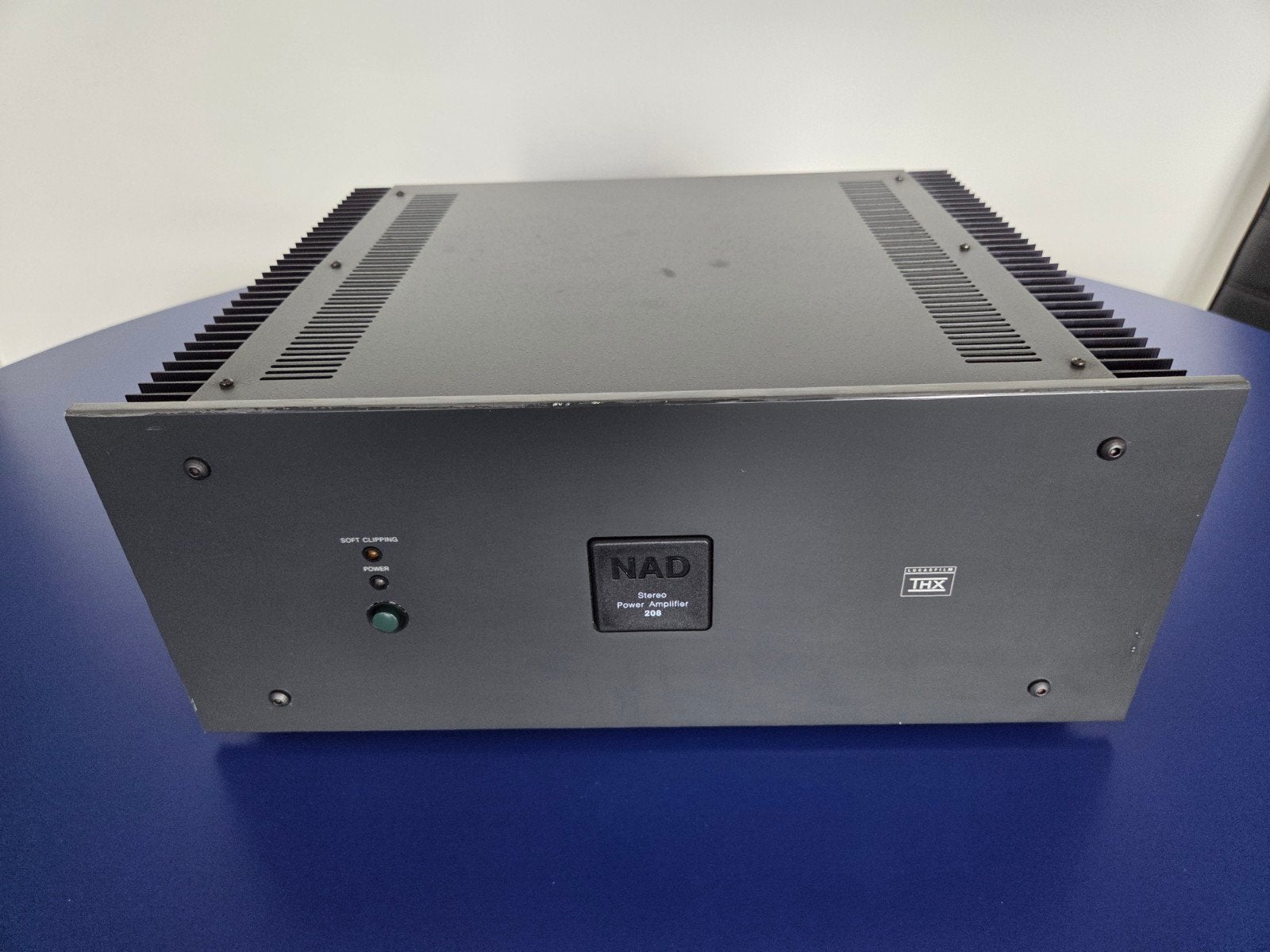 NAD 208 THX Stereo Eindversterker met Powerkabel, Audio, Tv en Foto, Gebruikt, 120 watt of meer, Stereo, Ophalen