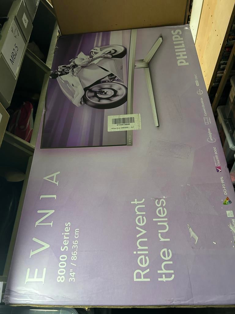 Philips Evnia 8000 Series 34M2C8600 QD OLED - Voor onderdel.