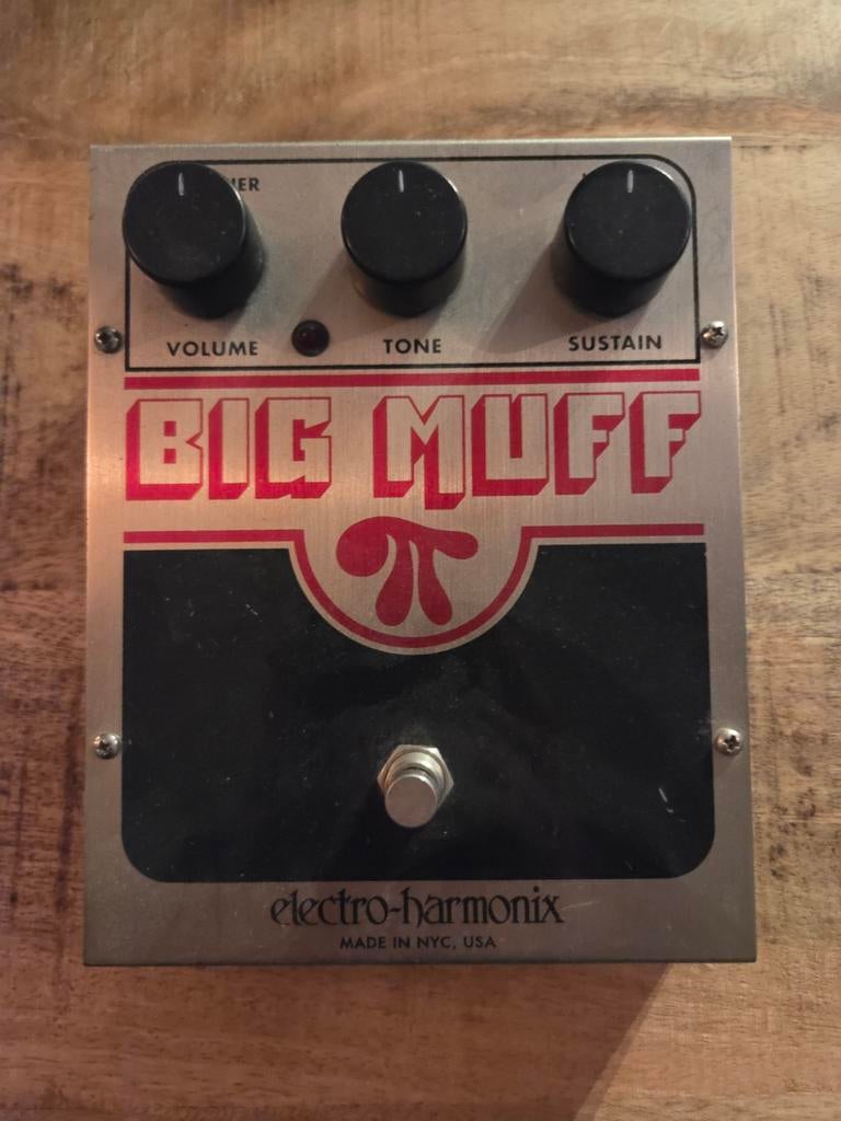 Electro-Harmonix Big Muff Pi Fuzz Pedaal, Muziek en Instrumenten, Effecten, Ophalen of Verzenden, Gebruikt, Distortion, Overdrive of Fuzz