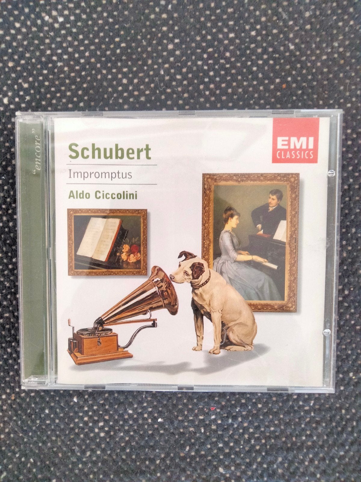 Schubert: Impromptus - Aldo Ciccolini (EMI Classics CD), Schubert, Ophalen of Verzenden, Zo goed als nieuw, Romantiek