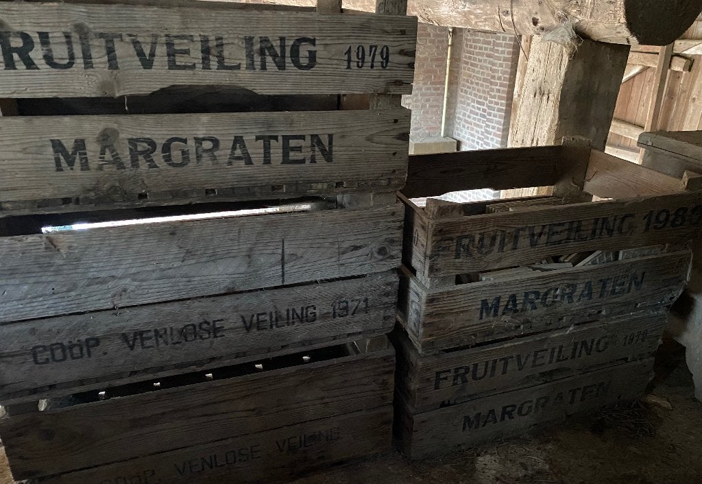Fruitkisten / Veilingkisten, Ophalen