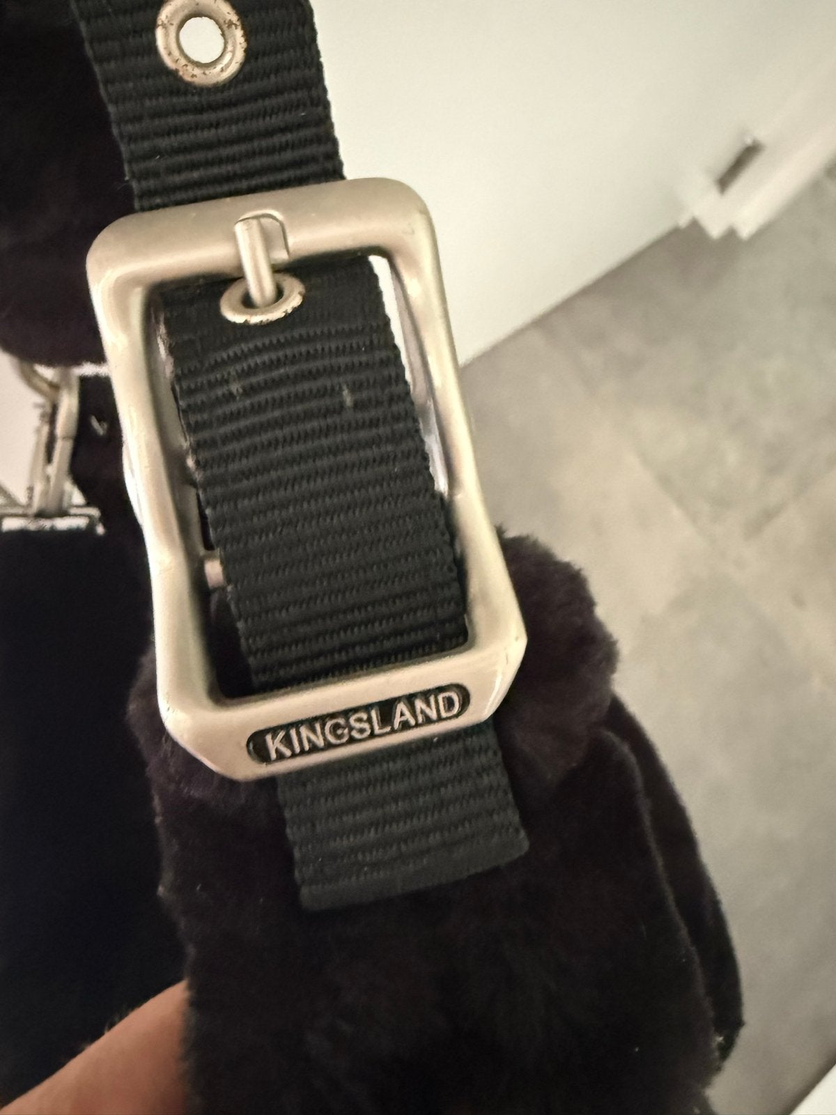 Kingsland halster bond zwart, Ophalen of Verzenden, Nieuw