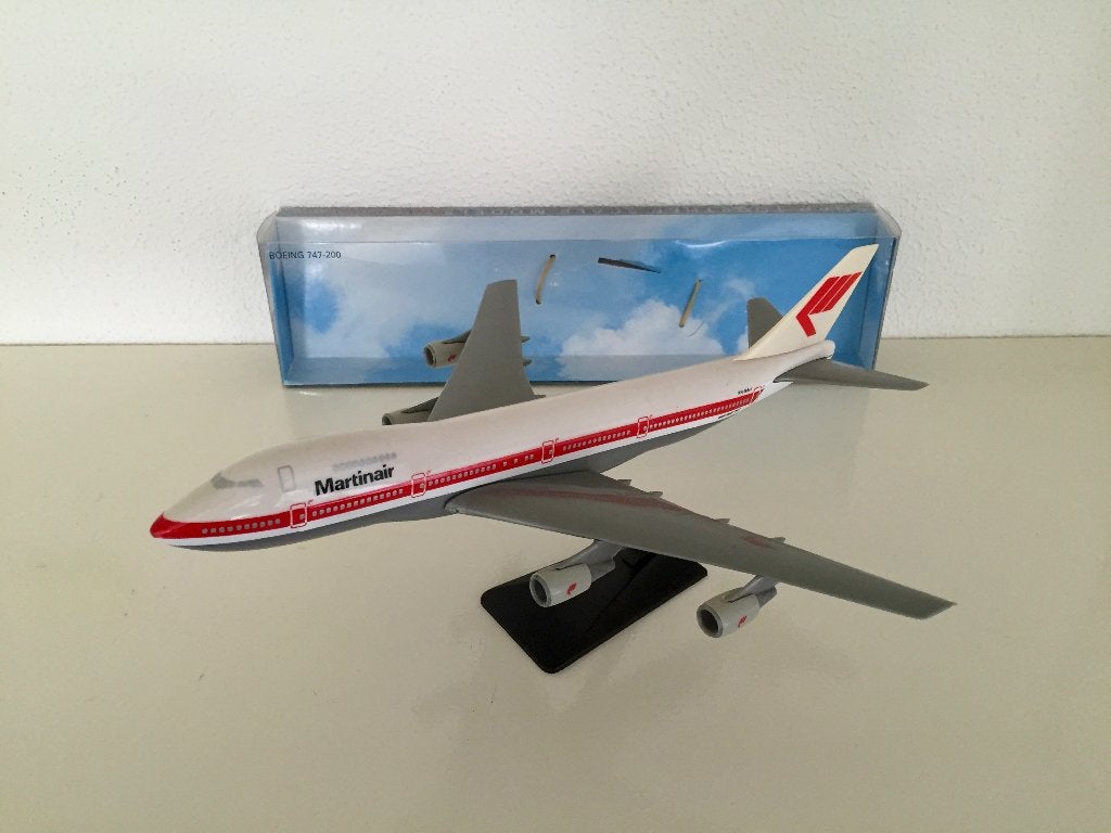 Martinair Boeing 747 PH-MAJ 1:250 1/250 PPC, Ophalen of Verzenden, Zo goed als nieuw, Schaalmodel