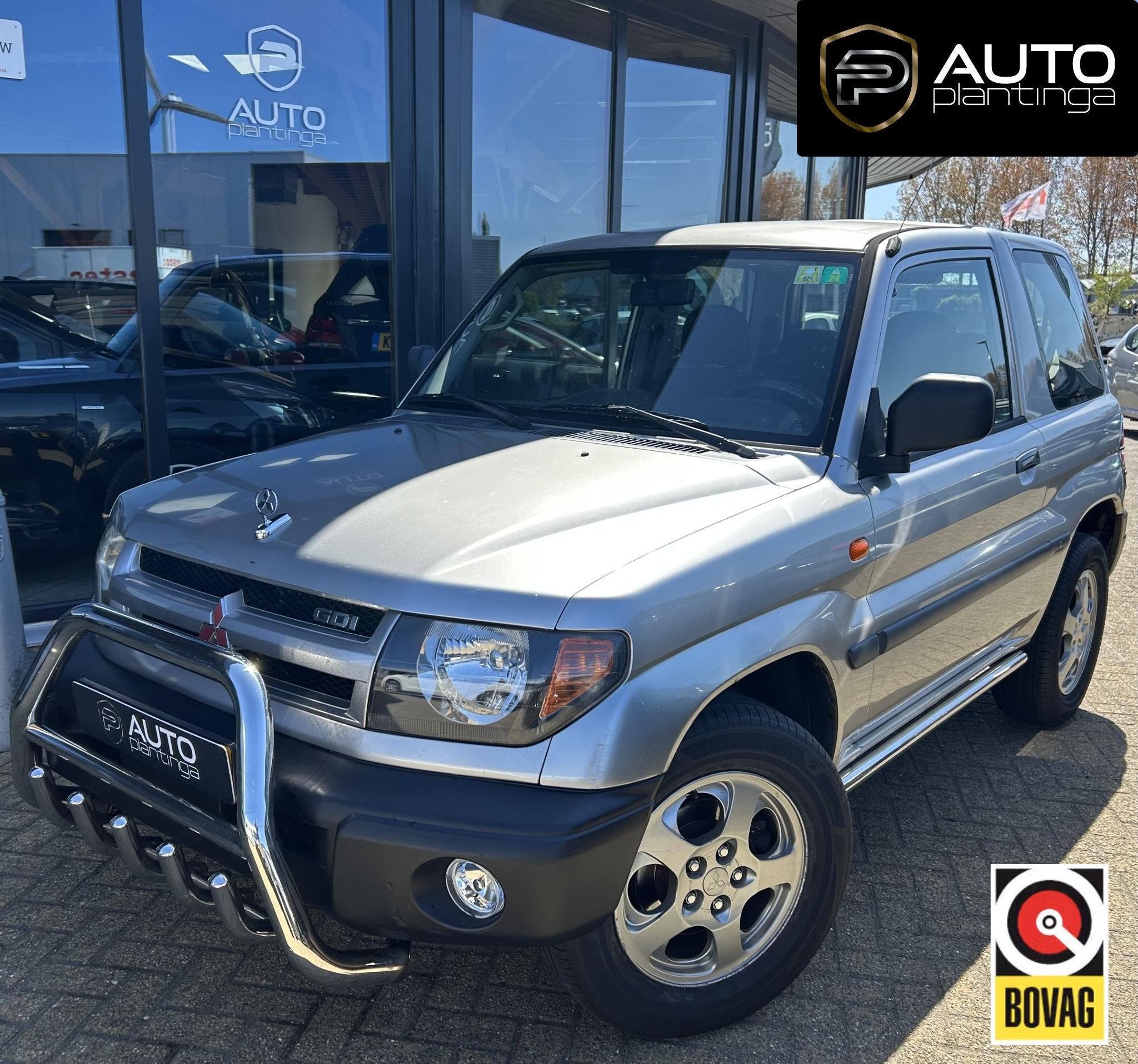 Mitsubishi Pajero Pinin 2.0 GDI GL 129PK | UNIEK! | Nette St, Auto's, Automaat, Stof, Gebruikt, 4 cilinders