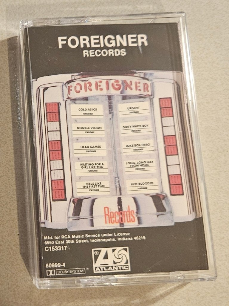 Foreigner - records - Cassette, Cd's en Dvd's, Cassettebandjes, Gebruikt, Verzenden, 1 bandje, Origineel
