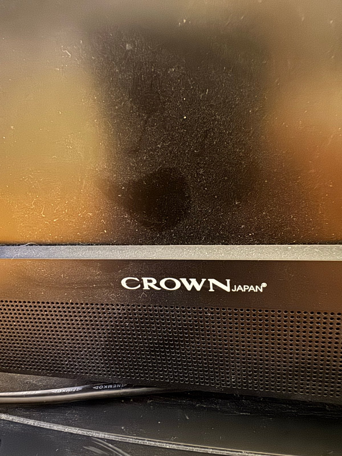 Crown Japan ALCD1508 Black Computerscherm/TV, Computers en Software, Ophalen of Verzenden, Gebruikt, HD, LED