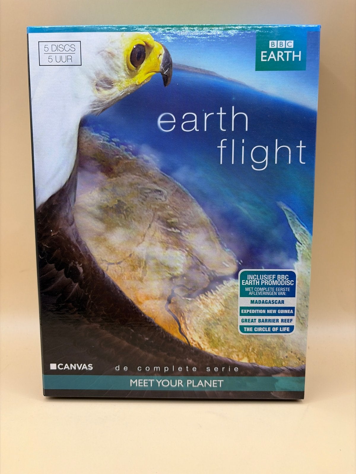 BBC Earth Flight - De complete serie (5 discs), Bonusmateriaal, Alle leeftijden, Nederlands, Natuur