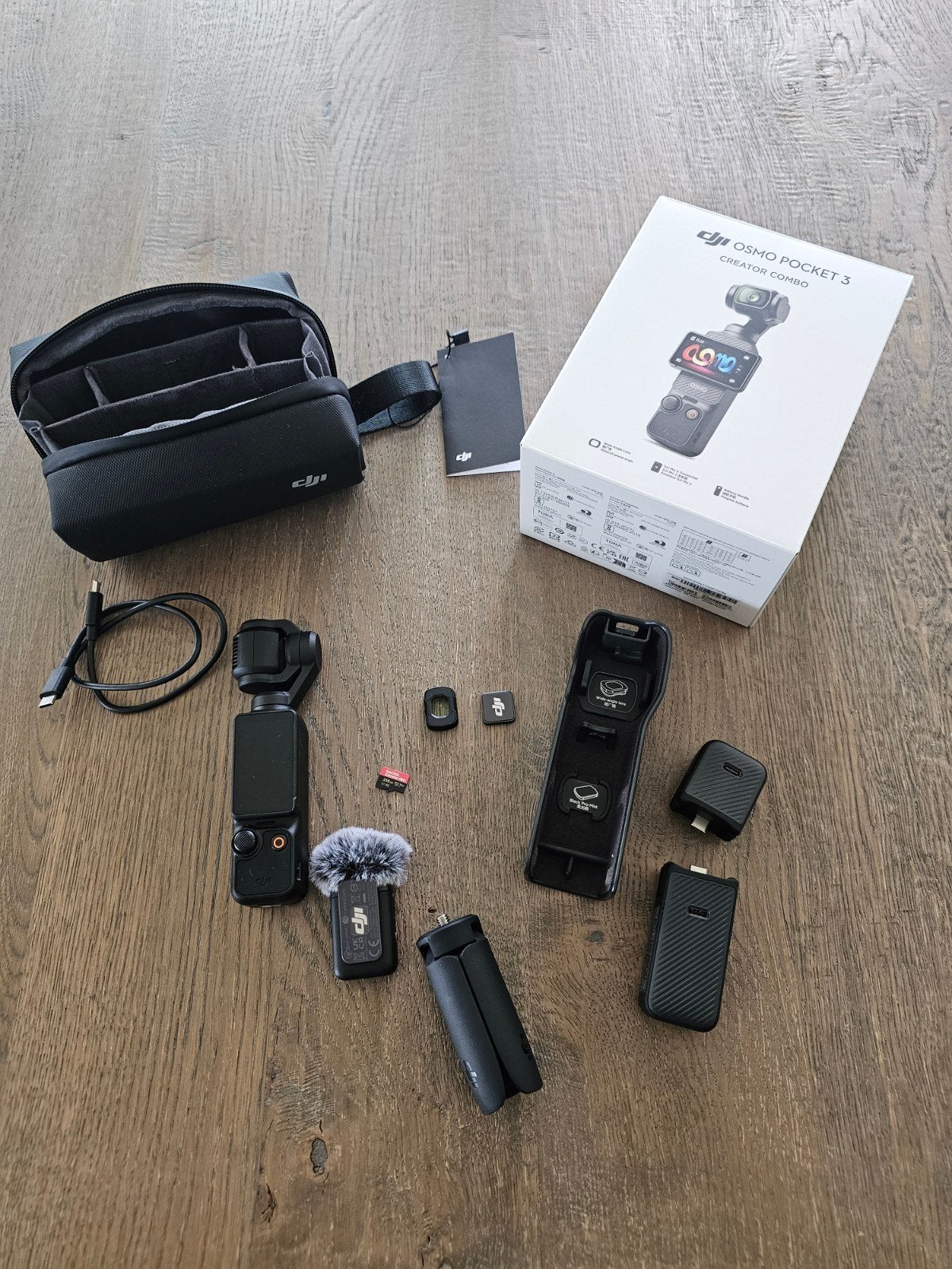 DJI Osmo Pocket 3 Creator Combo met 256gb scandisk - Zo goed, Ophalen of Verzenden, Zo goed als nieuw, Overige merken