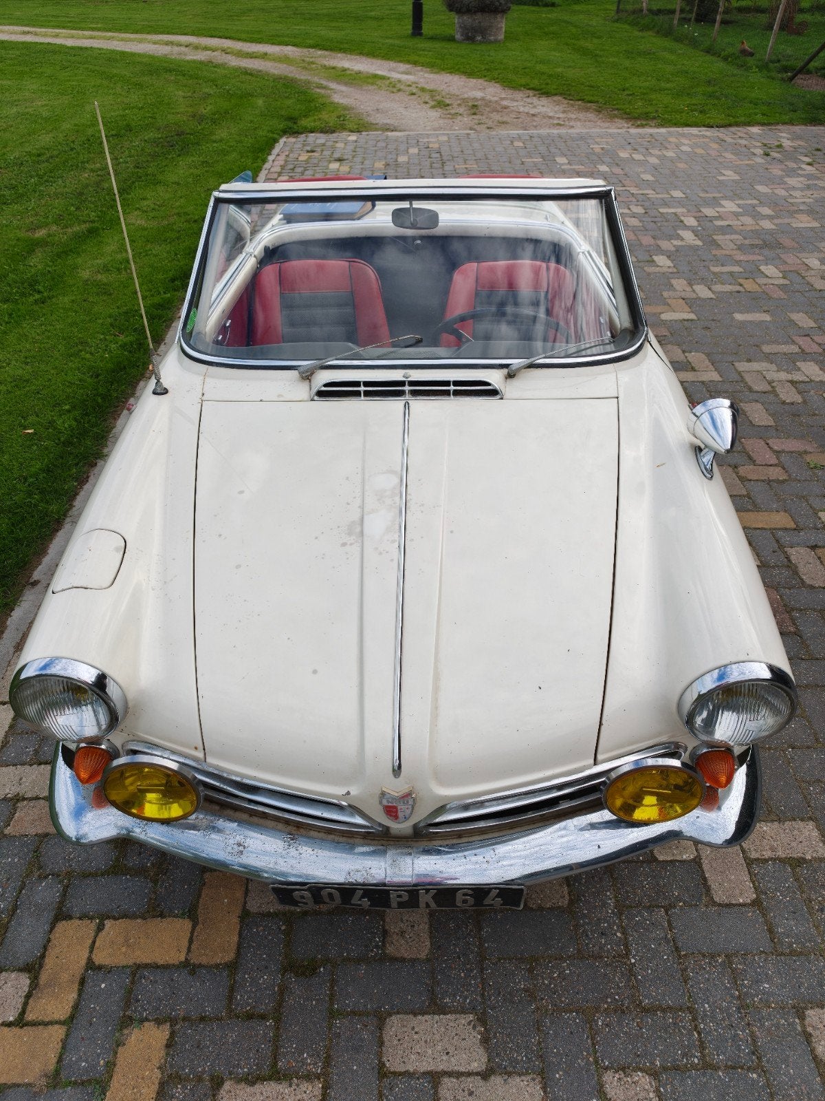 NSU Wankel Spider 1967 Wit, cabrio, foto 5
