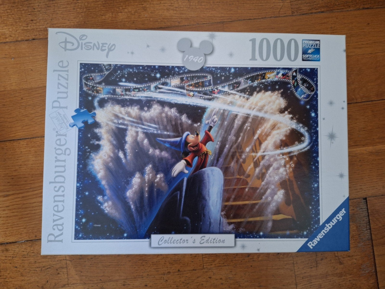 Ravensburger Disney Fantasia 1000 stukjes Collector's Editio, Ophalen of Verzenden, 500 t/m 1500 stukjes, Zo goed als nieuw, Legpuzzel
