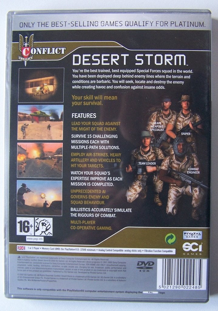 Conflict Desert Storm, Shooter, 1 speler, Ophalen of Verzenden, Zo goed als nieuw