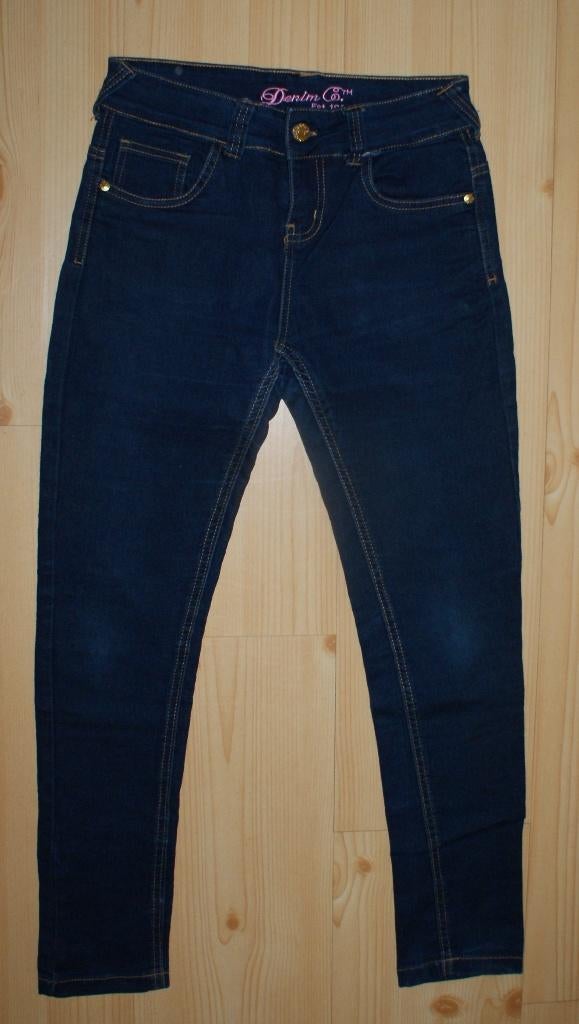 Denim co est.1969 Spijkerbroek maat 146 met 2 zakken vóór, Kinderen en Baby's, Kinderkleding | Maat 146, Broek, Gebruikt, Ophalen of Verzenden