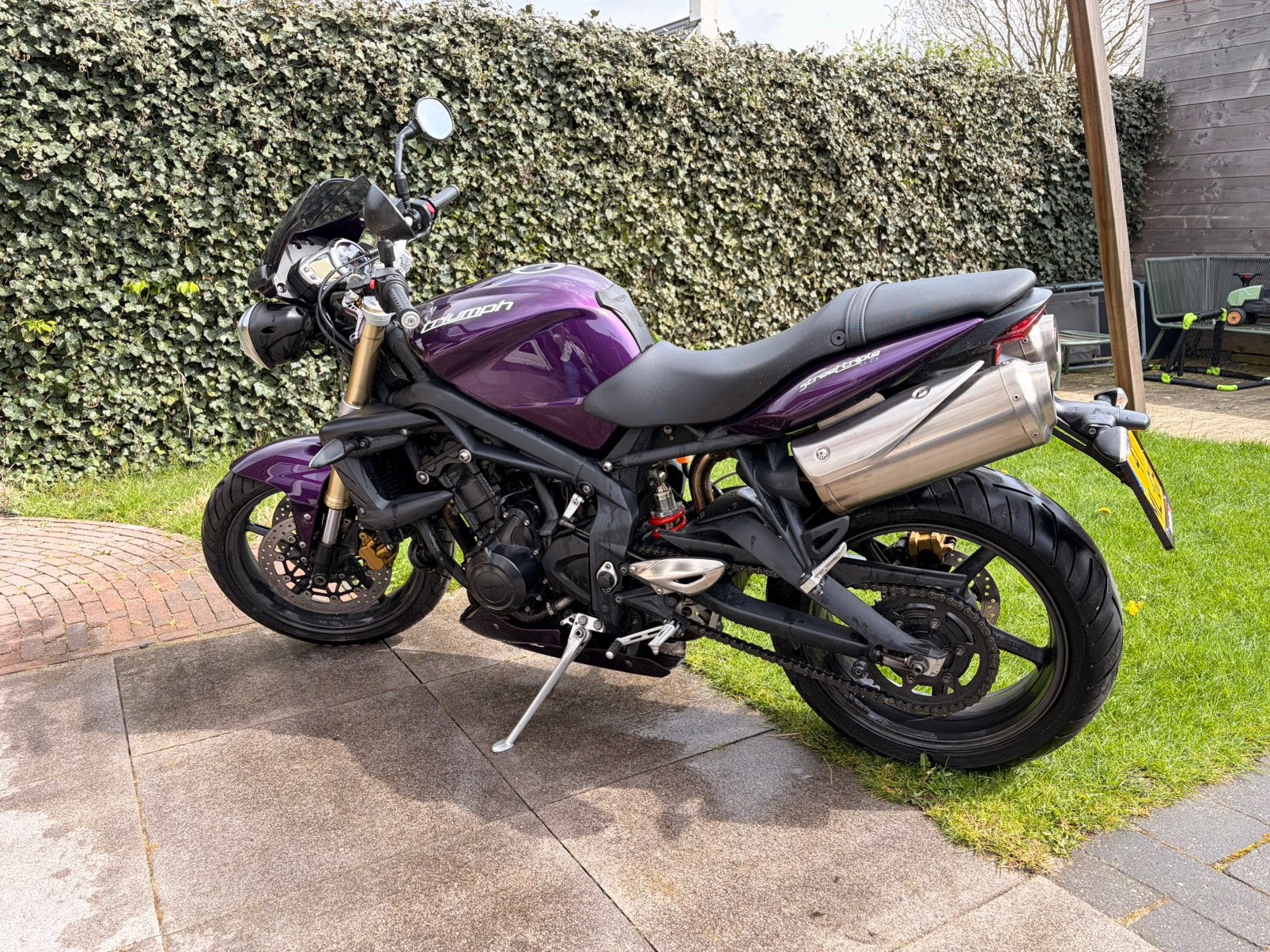 Verlaagde Triumph Street Triple bj2011, Motoren, Motoren | Triumph, Motorrijbewijs A, Gebruikt, 3 cilinders, Particulier