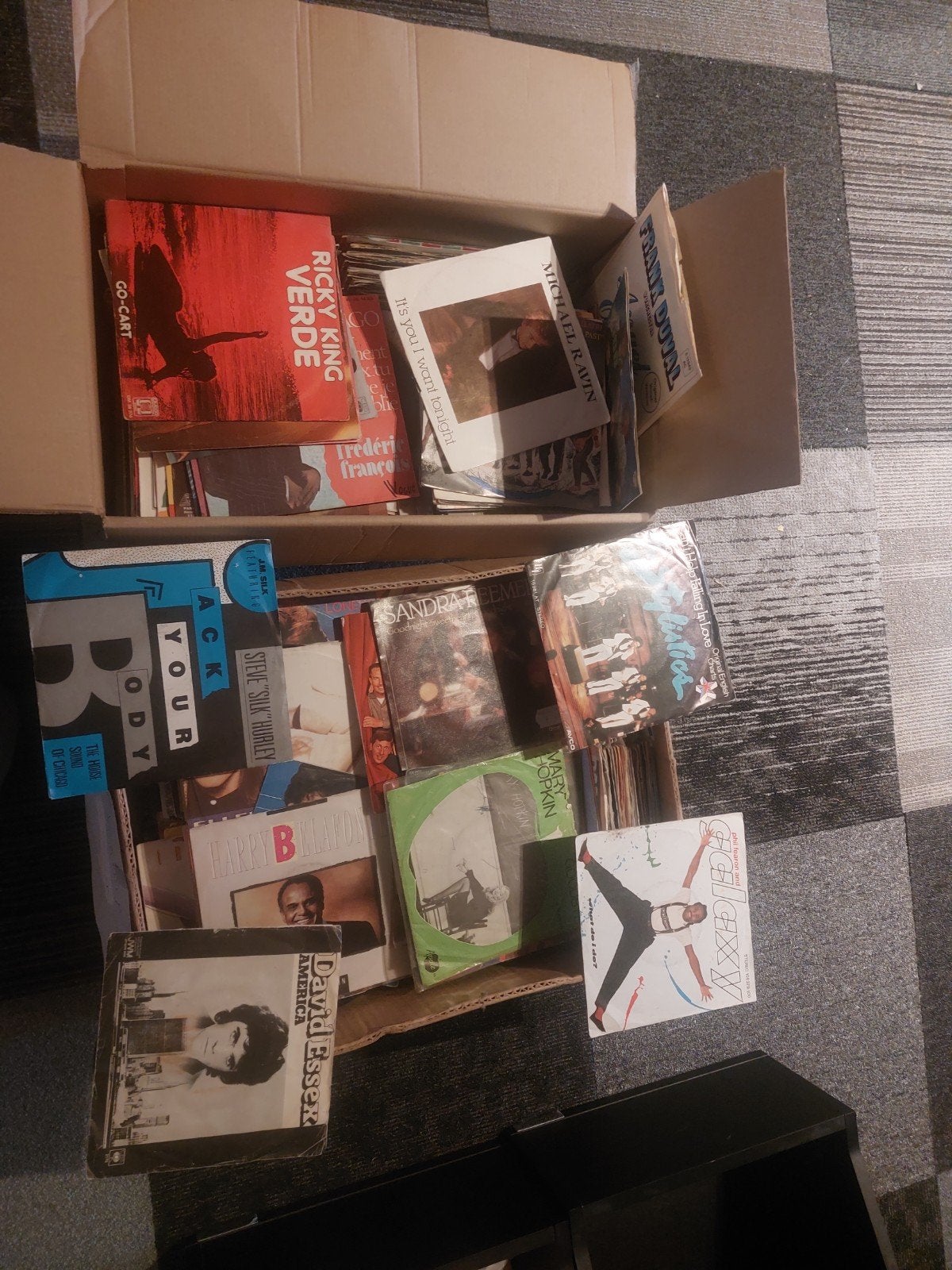 2 dozen 7 inch vinyl singles, Ophalen, Gebruikt, 7 inch