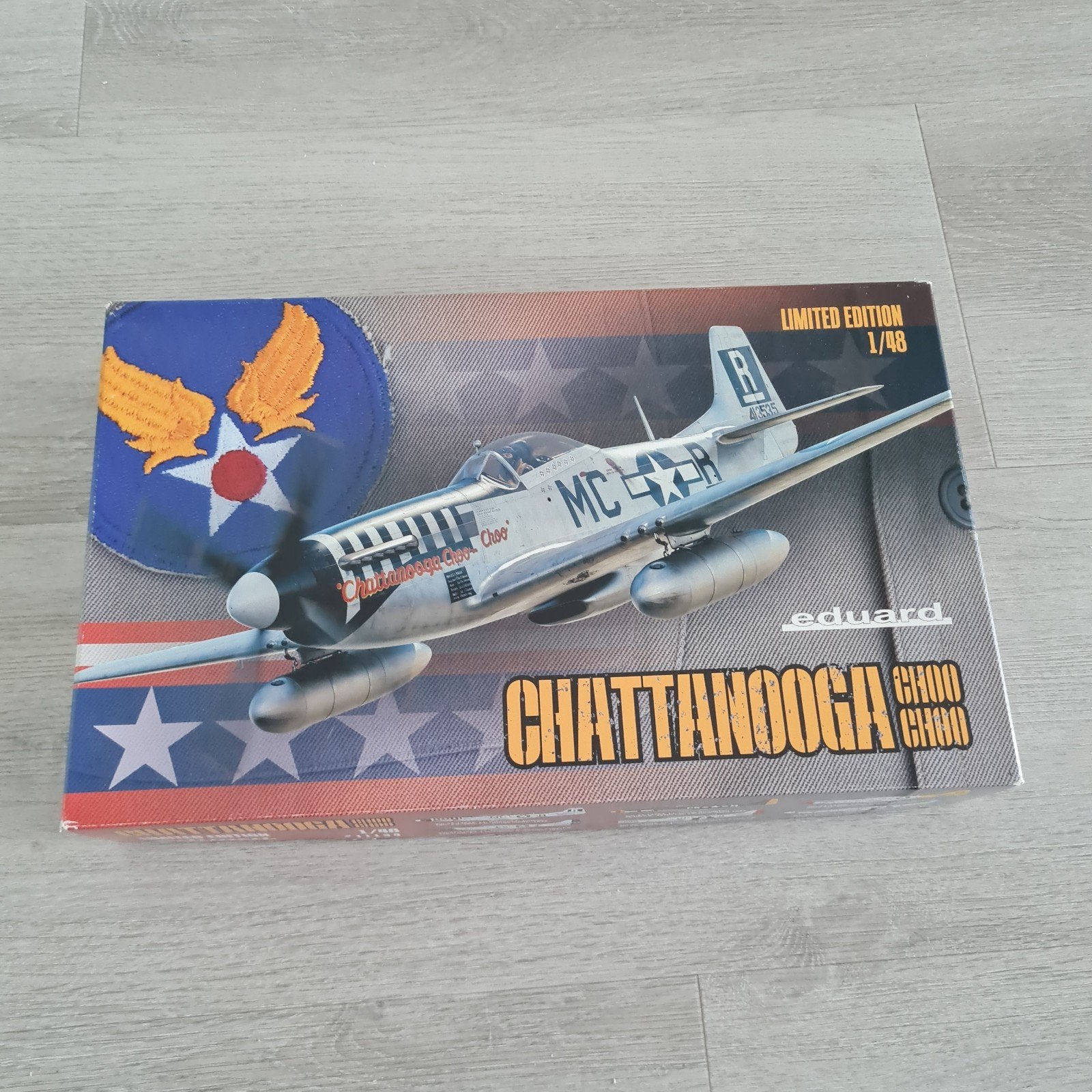 Eduard 1:48 P-51 Chattanooga Choo Choo, Overige merken, Nieuw, Ophalen of Verzenden, Groter dan 1:72