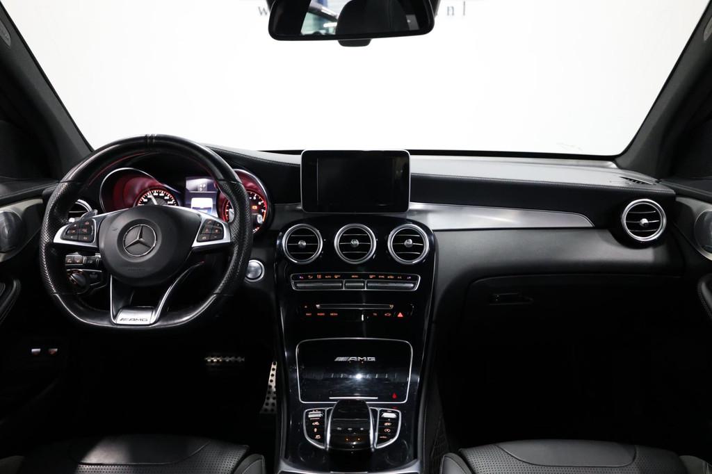 Mercedes-Benz AMG GLC 63 S 4MATIC 510+PK BTW!/LED/PANO/LEER+, Auto's, Automaat, Gebruikt, 4000 cc, Zwart