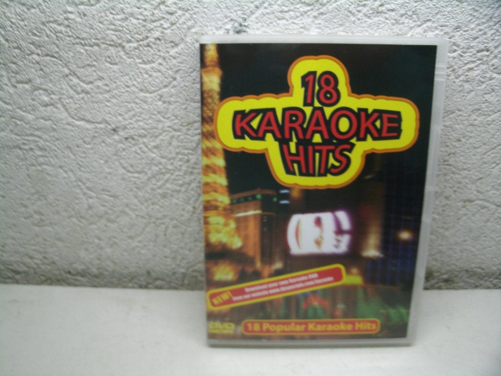 dvd 295b 18 karaoke hits, Alle leeftijden, Ophalen of Verzenden, Zo goed als nieuw