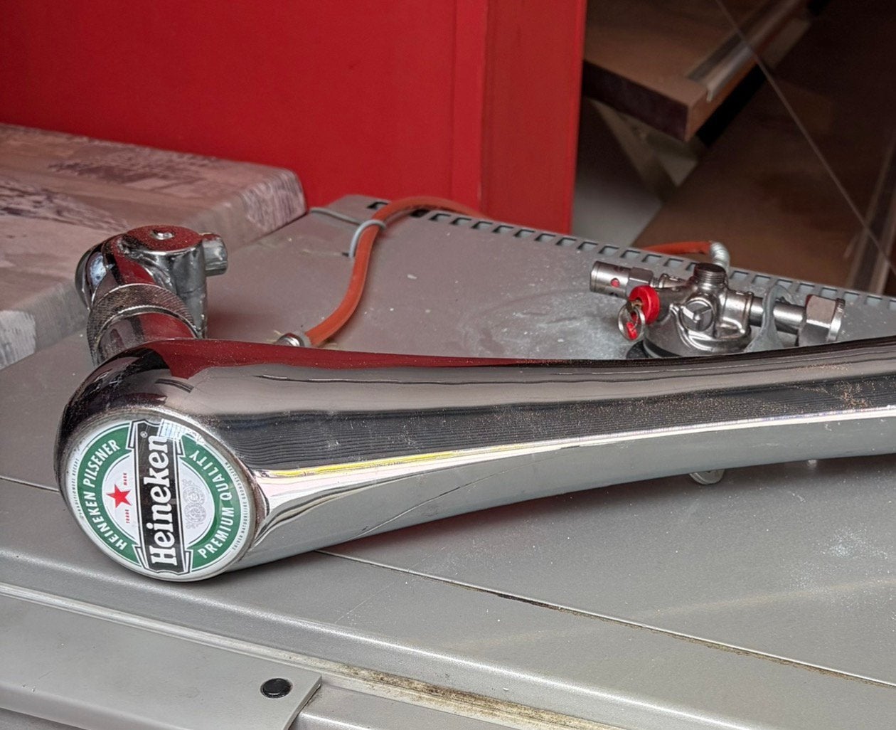 Heineken tap met koeling, Ophalen, Gebruikt, Heineken