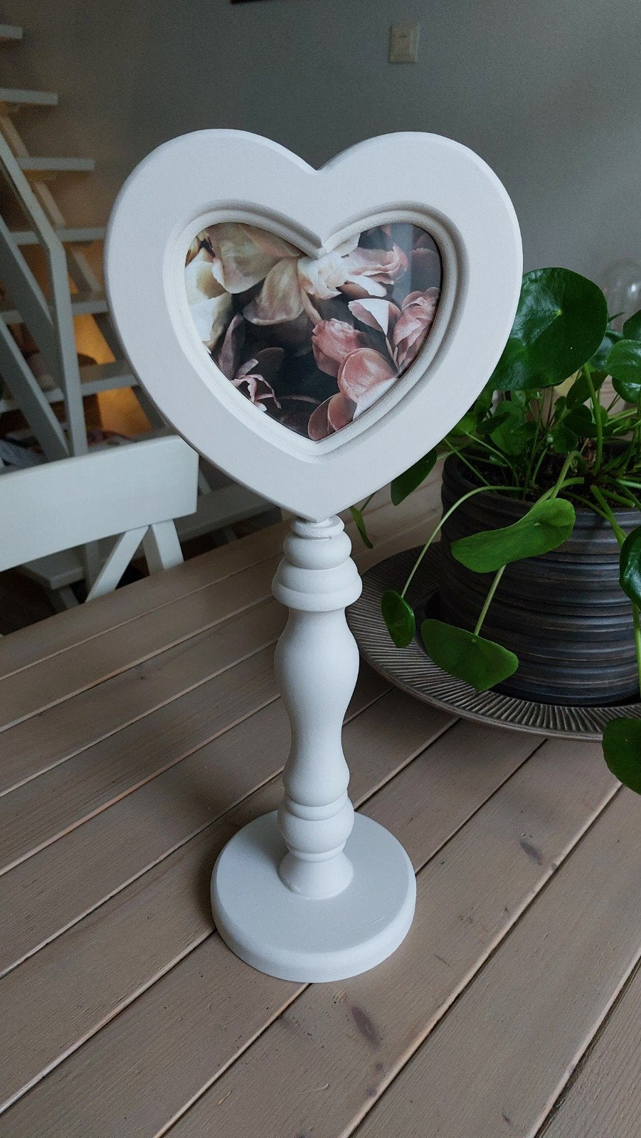 Fotolijst hart op staander, Huis en Inrichting, Woonaccessoires | Lijsten, Ophalen of Verzenden, Nieuw