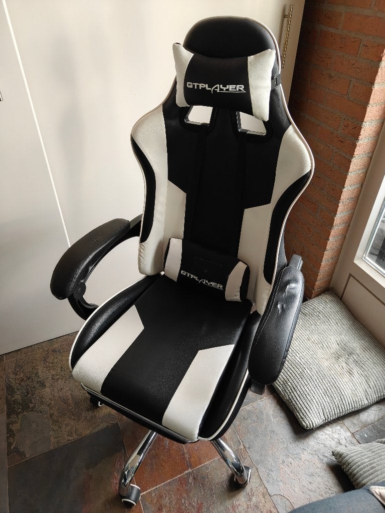 Game stoel, Ophalen, Gebruikt, Zwart, Eén