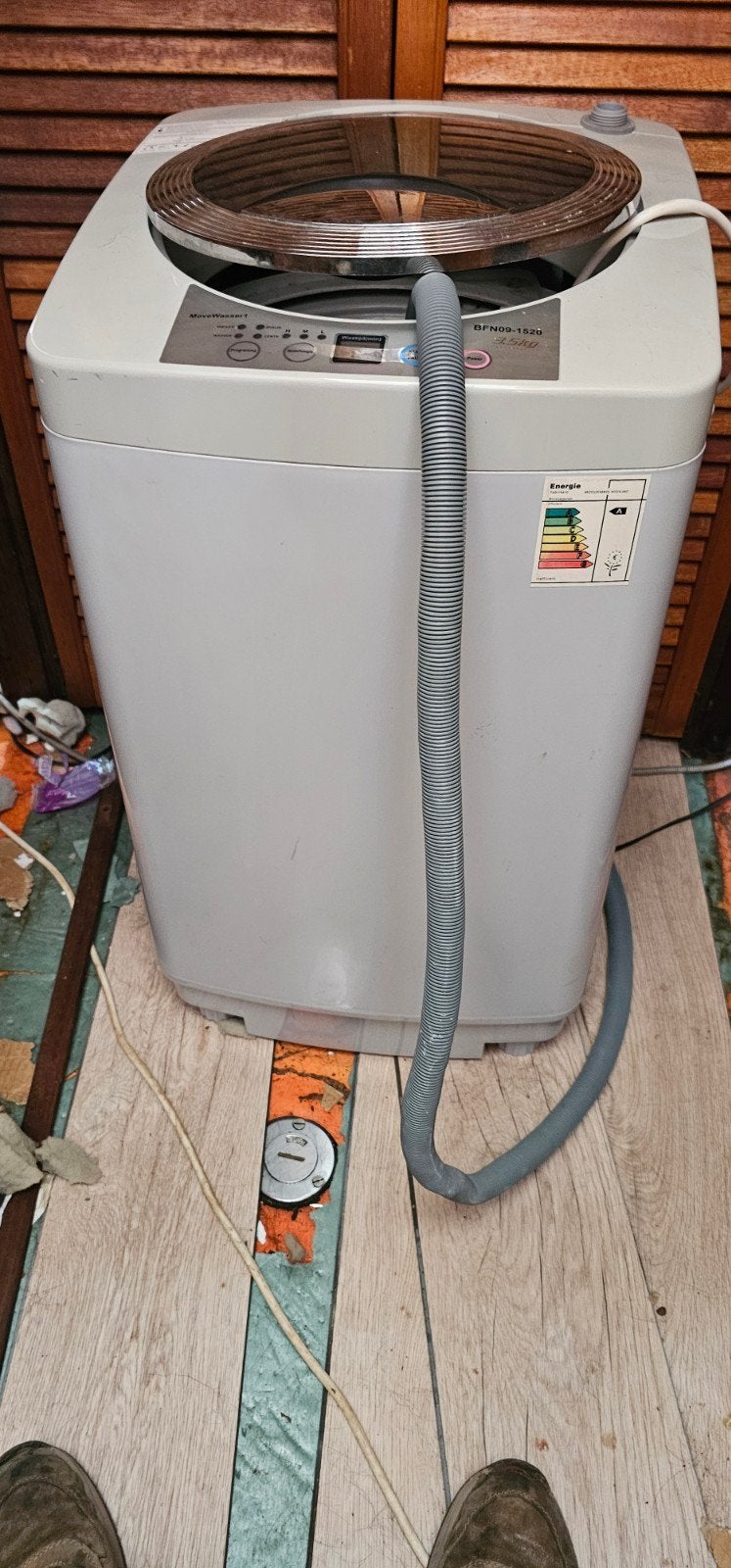 Movewasser 1 Bovenlader Wasmachine - Compact en Efficiënt, Witgoed en Apparatuur, Wasmachines, Minder dan 1200 toeren, Minder dan 85 cm