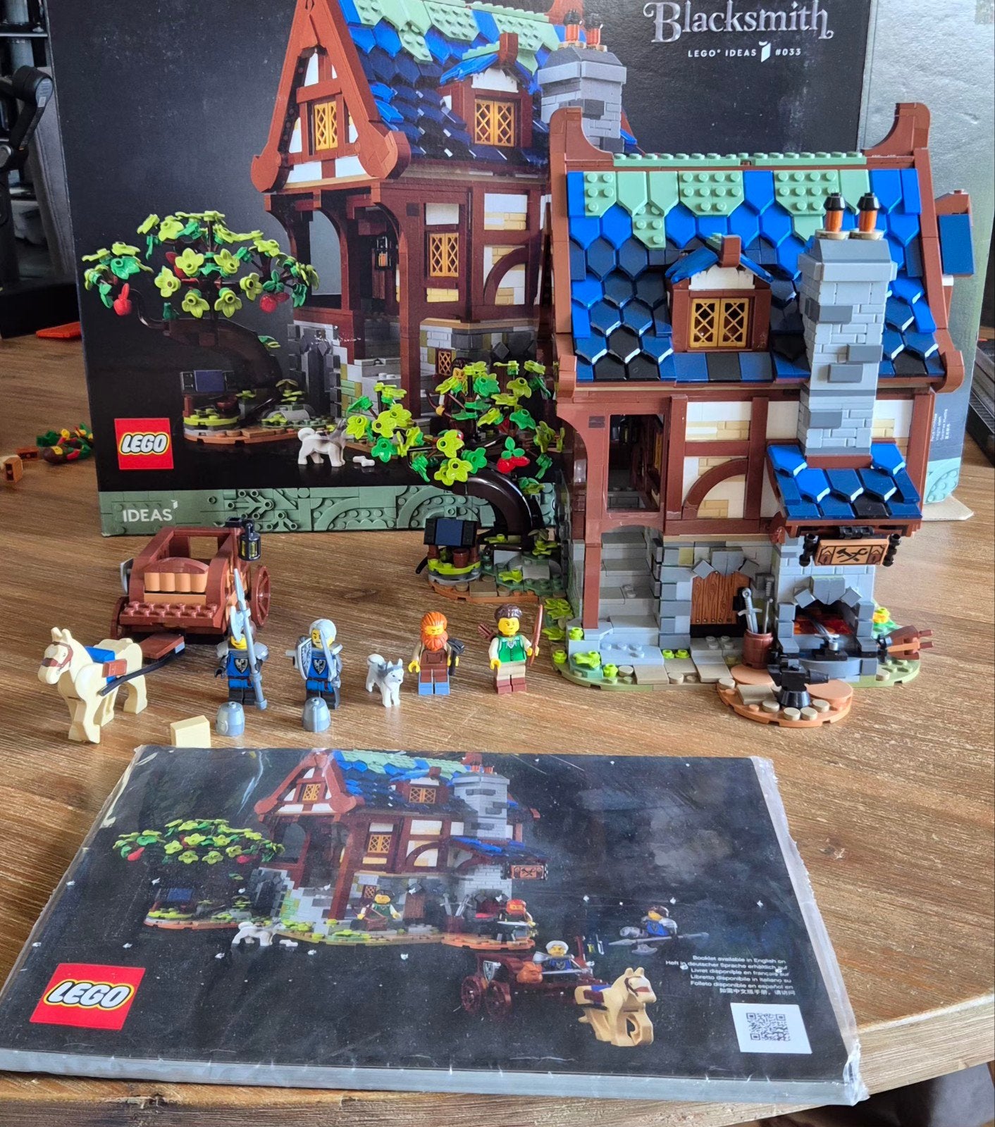 Lego Ideaa 21325 Medieval Blacksmith, Gebruikt, Lego, Ophalen of Verzenden, Ideas