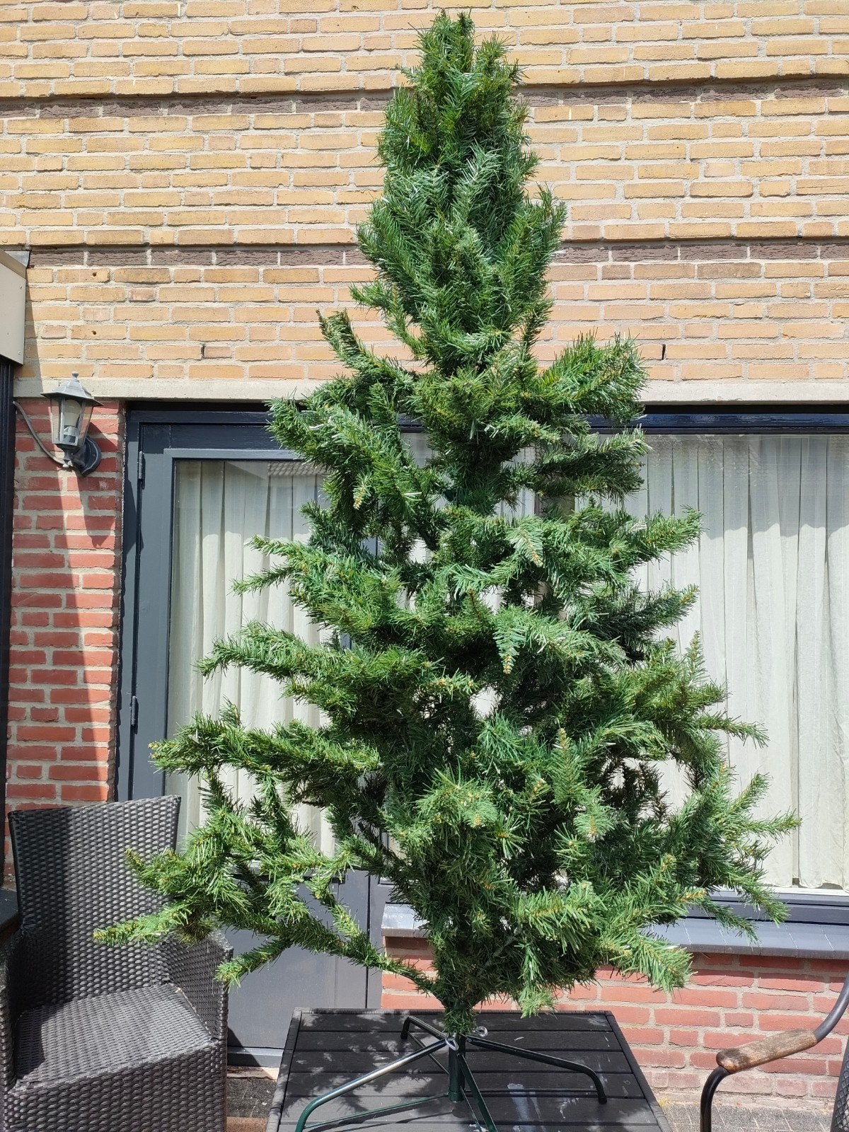 Kerstboom kunst, Tuin en Terras, Planten | Bomen, Overige soorten, 100 tot 250 cm, Zomer, Ophalen