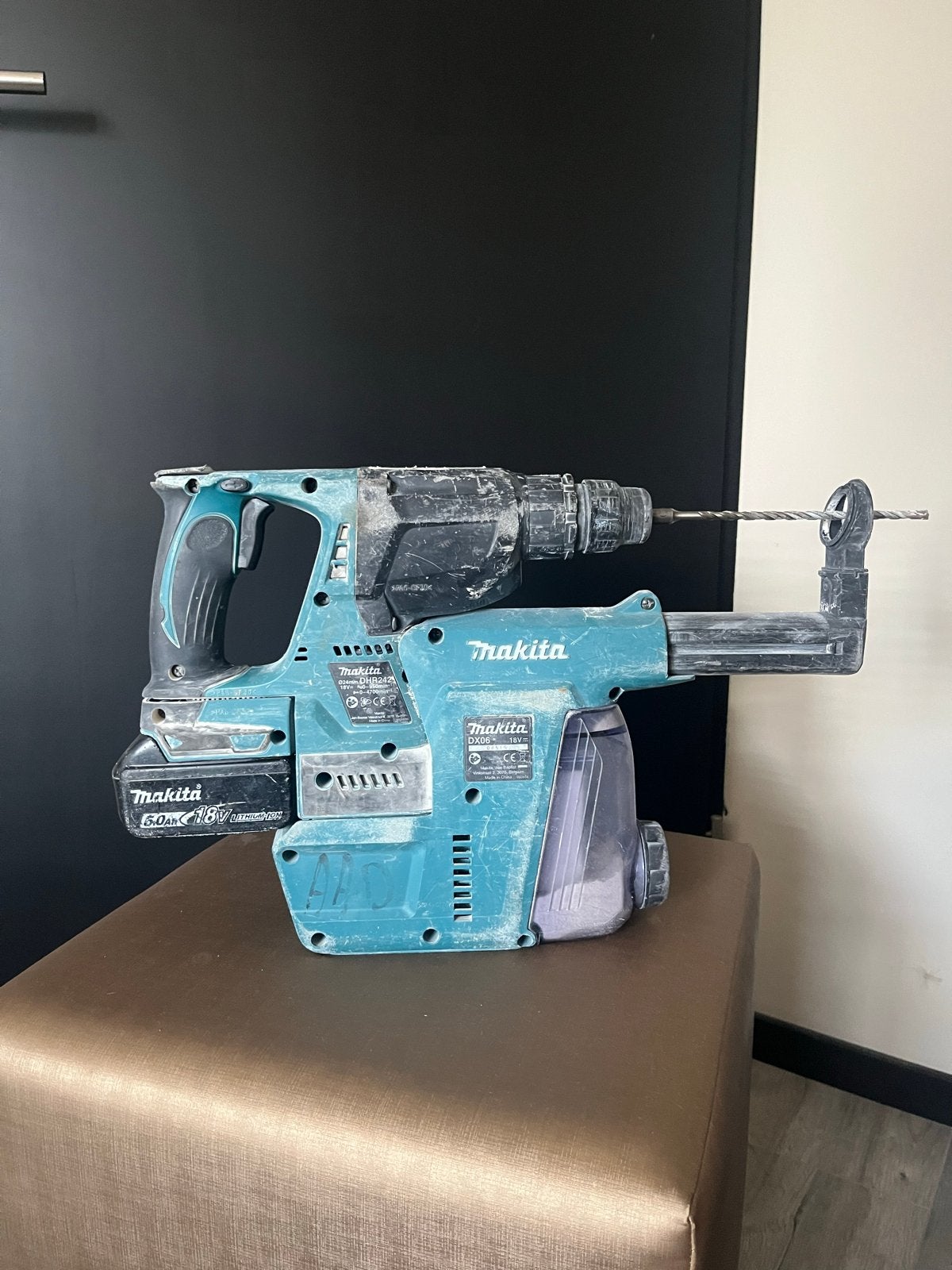 Makita slagboor, Ophalen, Boor- en/of Breekhamer, Klopboormechanisme, Gebruikt