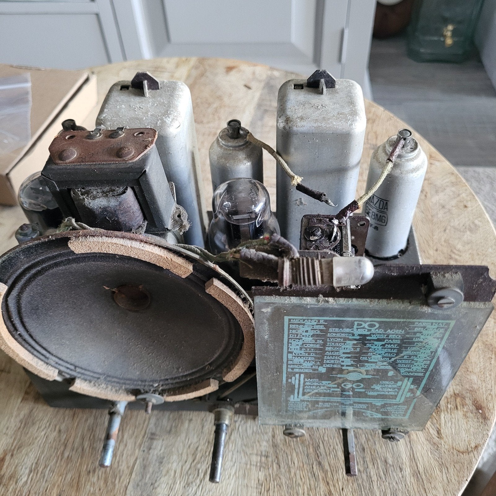 oude jaren 30-40 Radio ¹ project, Antiek en Kunst, Ophalen of Verzenden