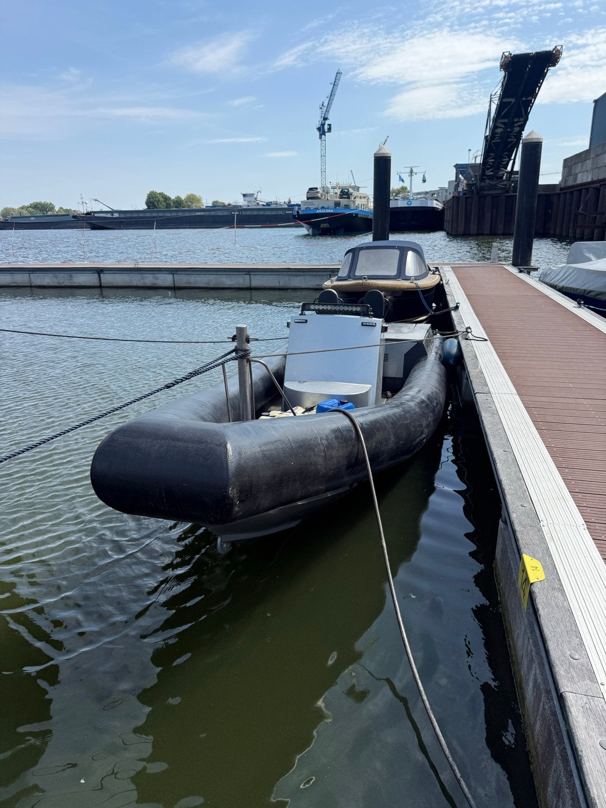 North Sea 6.30 | Aluminium RIB | 150 PK Diesel, Ophalen, Overige merken, Gebruikt, Diesel