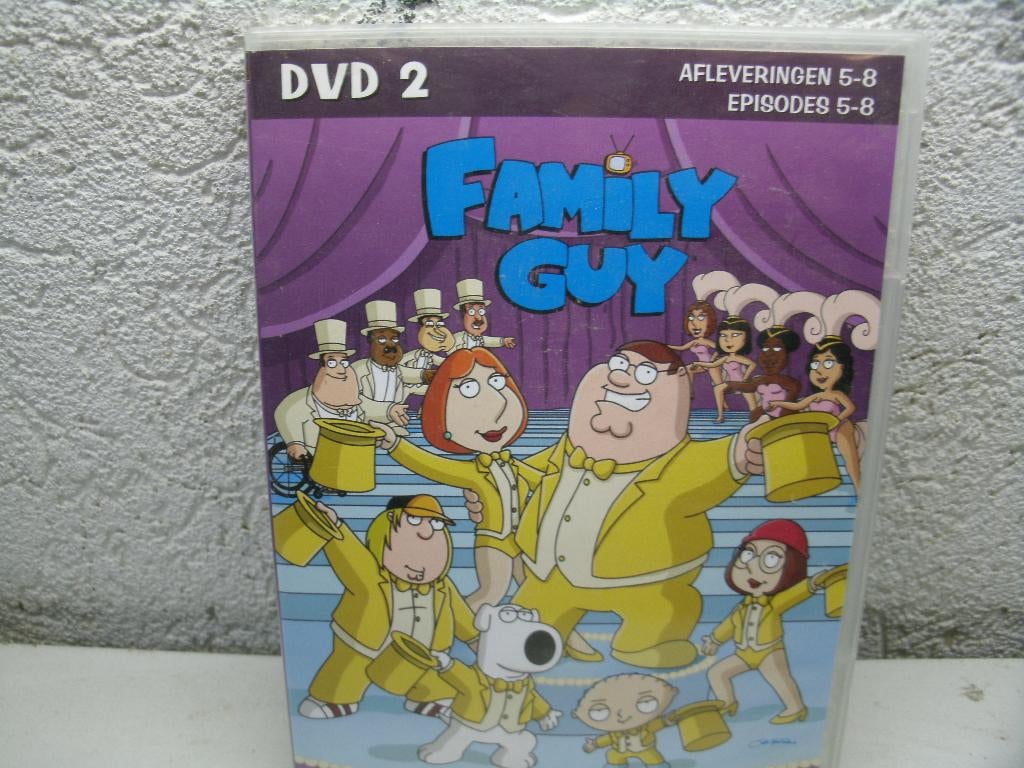 dvd 27k fam. guy seizoen 4-2, Vanaf 16 jaar, Ophalen of Verzenden, Zo goed als nieuw, Anime (Japans)