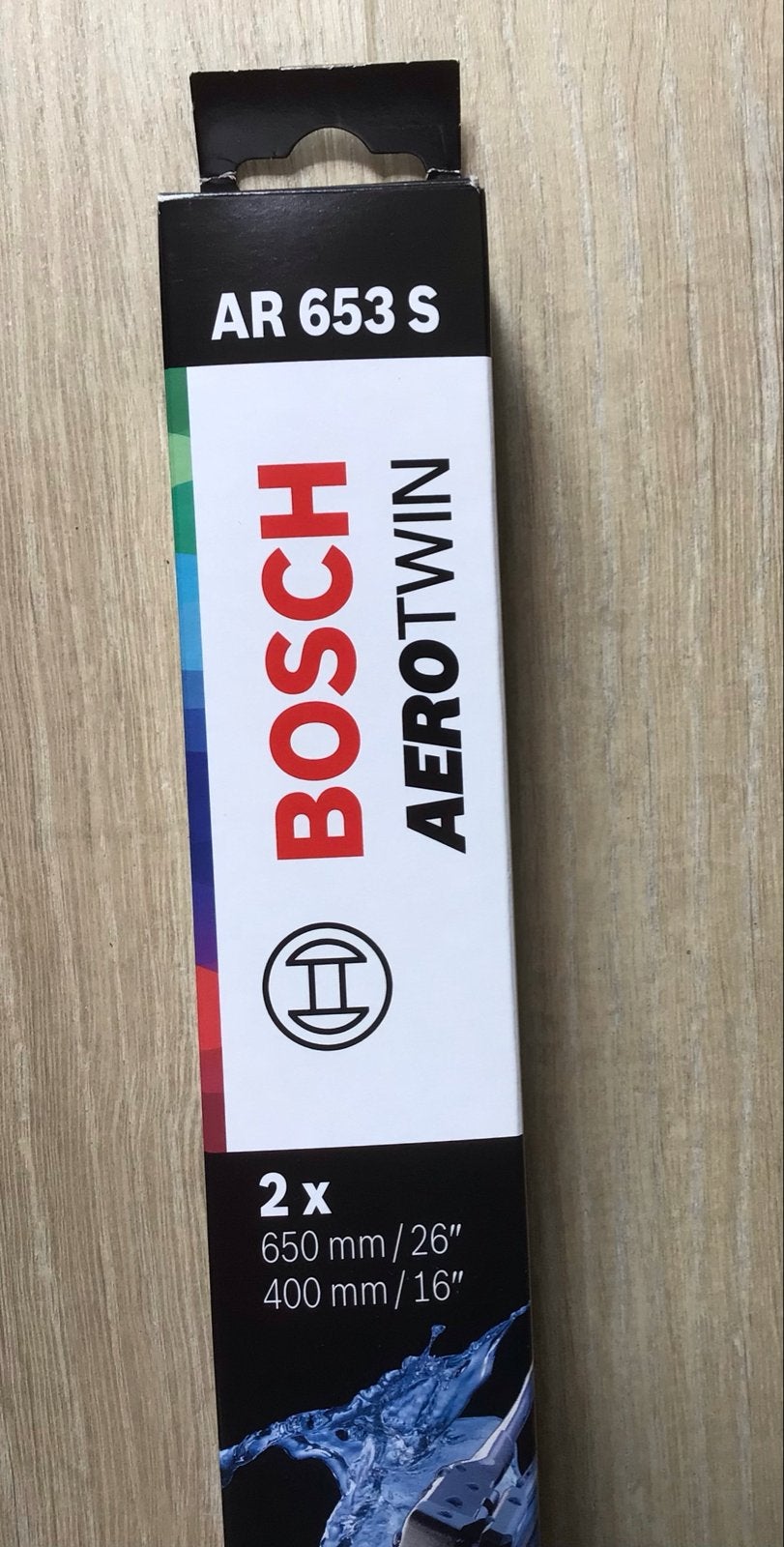 Bosch Aerotwin AR 653s ruitenwisserbladen (set van 2) €15,-, Ophalen of Verzenden, Nieuw
