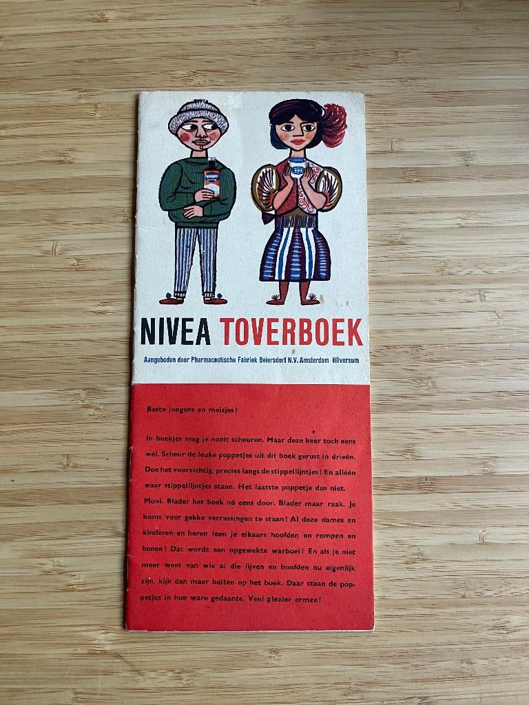 Nivea toverboek Johan Veeninga, Ophalen of Verzenden, Gebruikt, Overige typen