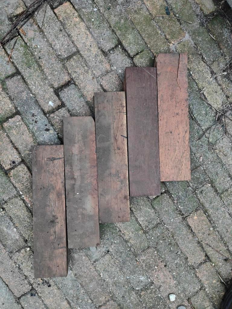 Houten vloer Bruynzeel 30m2 hardhout, 10 m² of meer, 10 tot 30 cm, Hout, 150 cm of meer